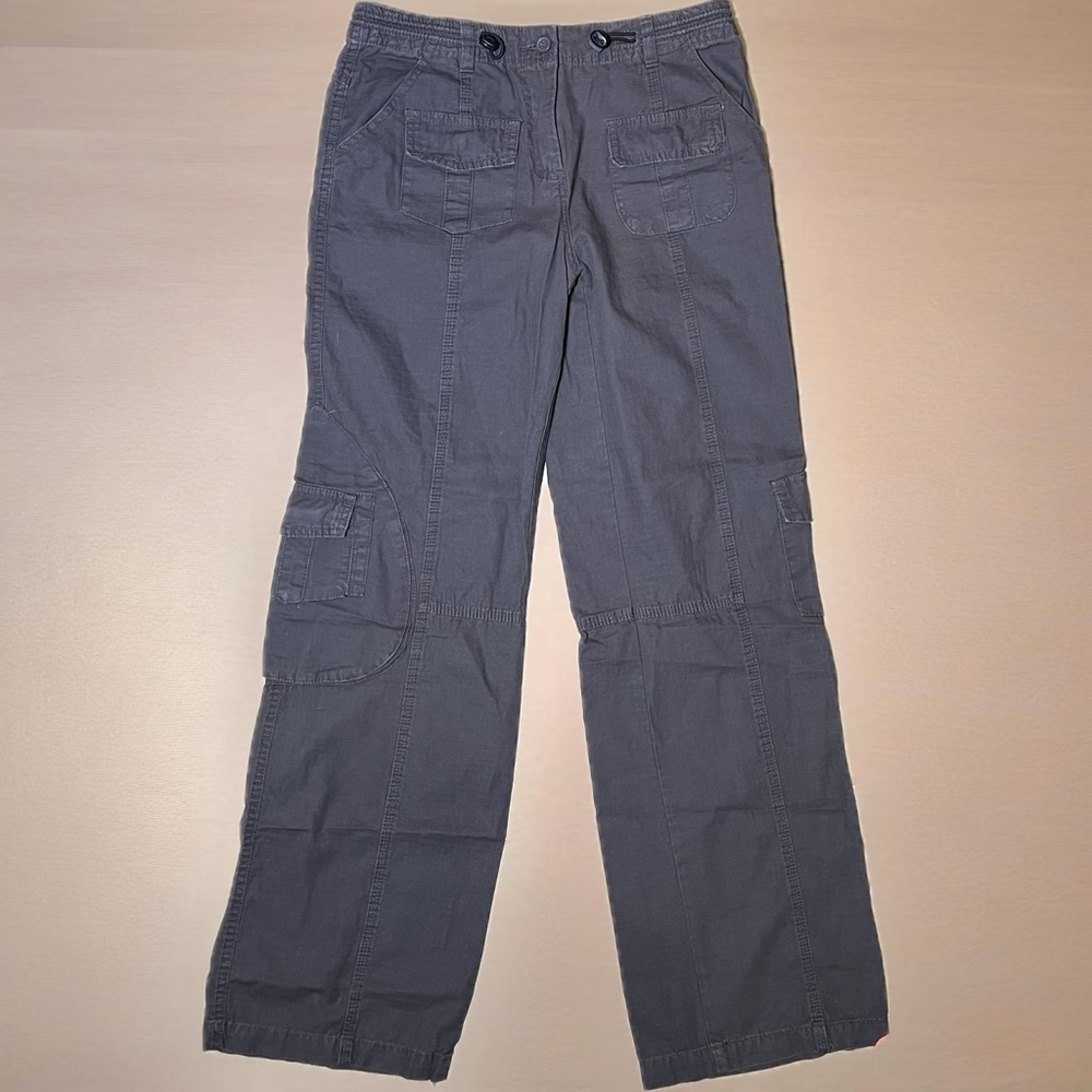 BRAND NEWWW Brandy Melville Utility Cargo Pants, Gray, One Size